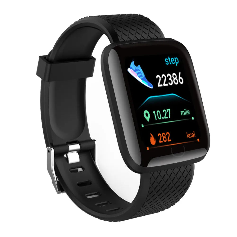 Montre Connectée Homme/Femme – Bluetooth, Musique & Suivi Santé