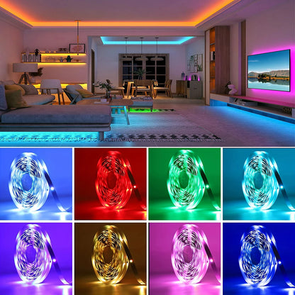 Ruban LED RGB avec APP – Éclairage Décoratif pour Intérieur
