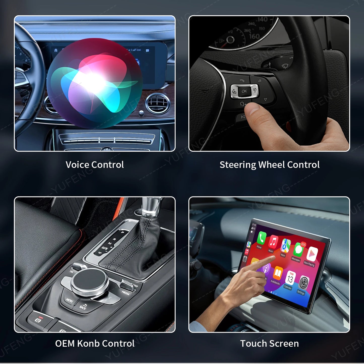 Adaptateur CarPlay Sans Fil 2-en-1 2025 – CarPlay & Android Auto USB-C