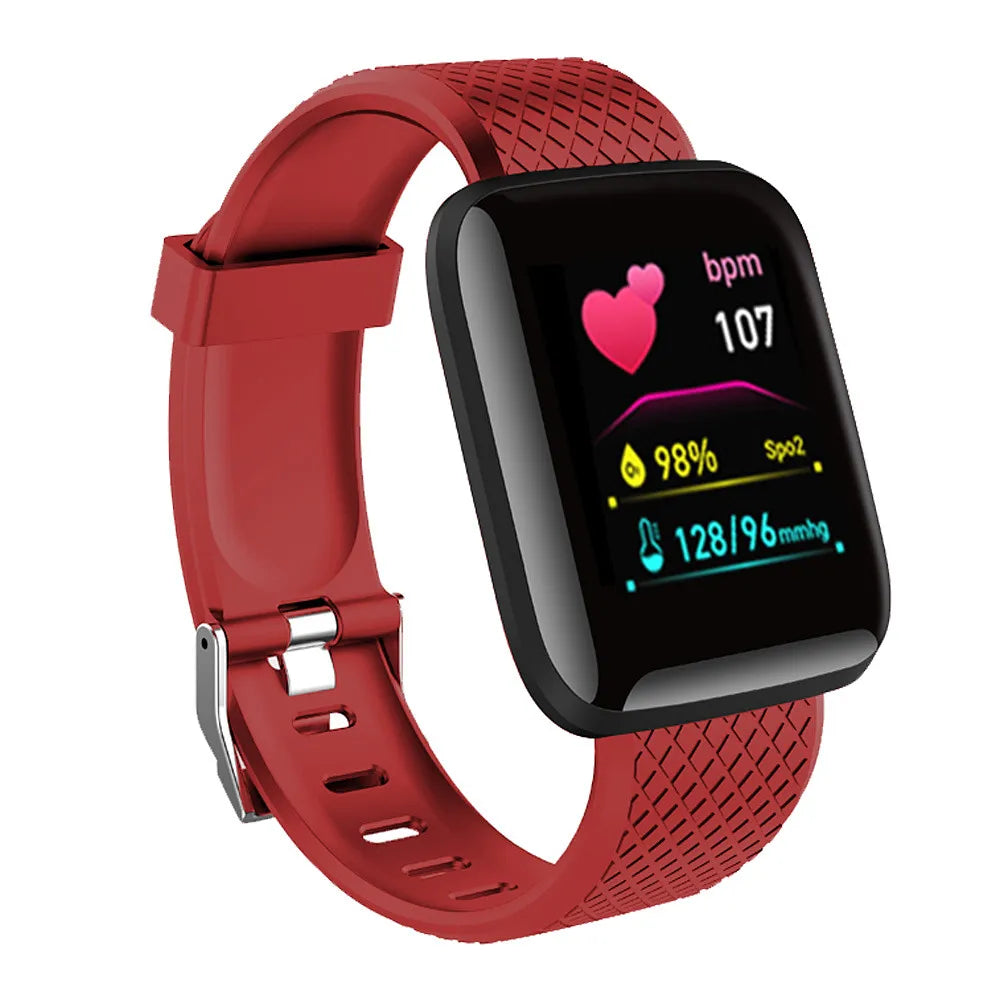 Montre Connectée Homme/Femme – Bluetooth, Musique & Suivi Santé