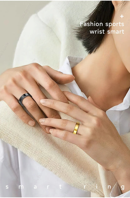 Bague Connectée – Suivi Santé, Oxygène, Sommeil & Étanche